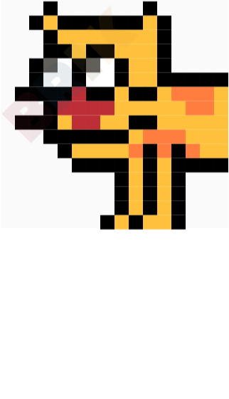 Cat Pixel Art