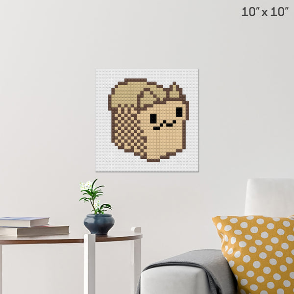 catbred Brick Poster