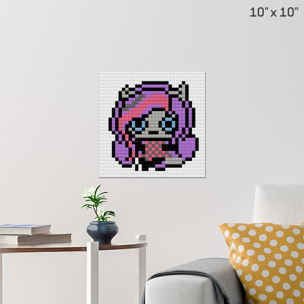 Catrine Demew Brick Poster