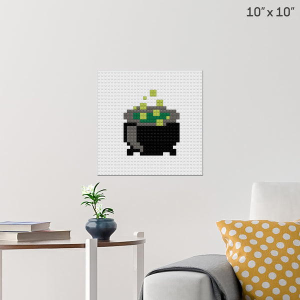 Cauldron Brick Poster