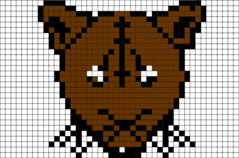 Cougar Pixel Art