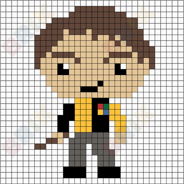 Cedric Diggory Pixel Art