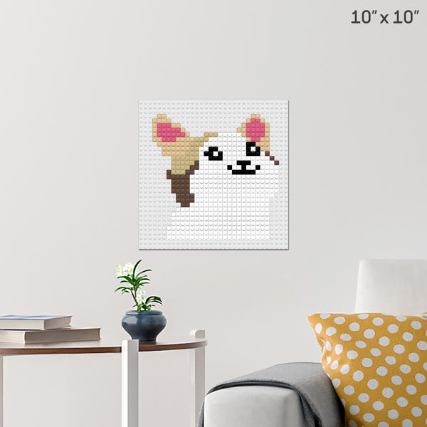 cereal the cat Brick Poster