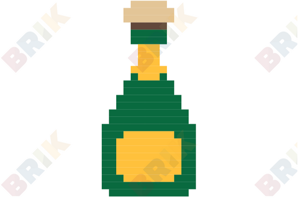 Champagne Pixel Art