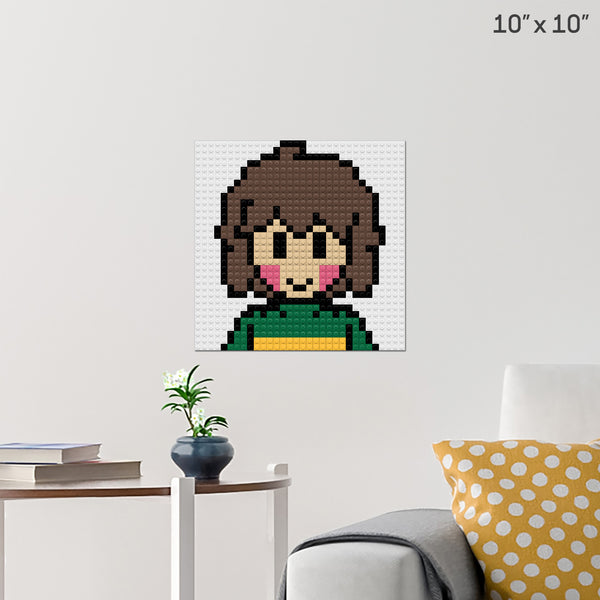 chara Brick Poster