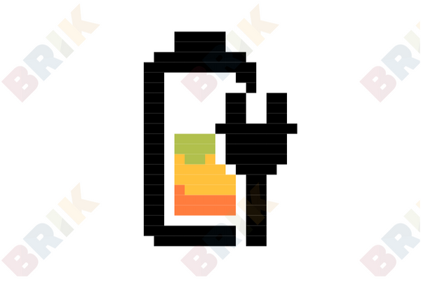 Charging Pixel Art