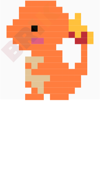 Charizard Pixel Art