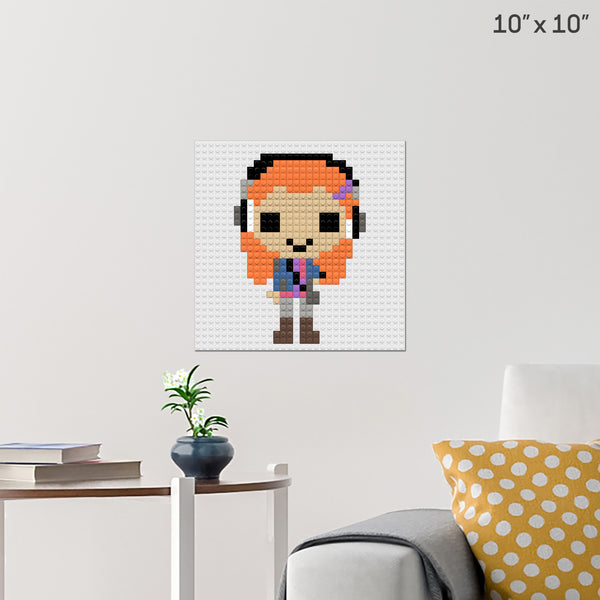 Charlie Bradbury Brick Poster