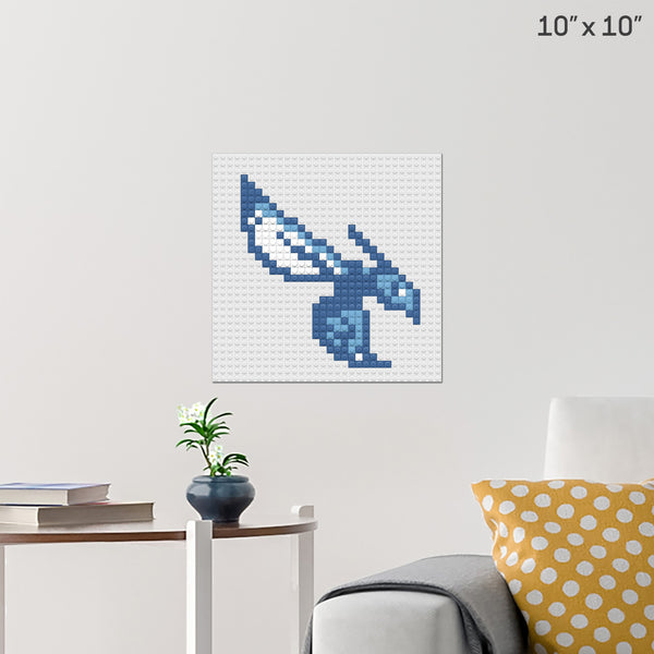 Charlotte Hornets Brick Poster