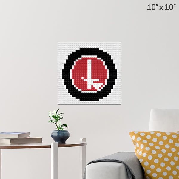 Charlton Athletic Brick Poster