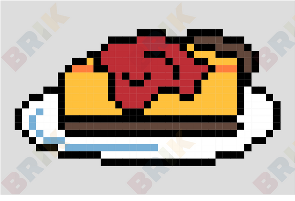 Cheesecake Pixel Art