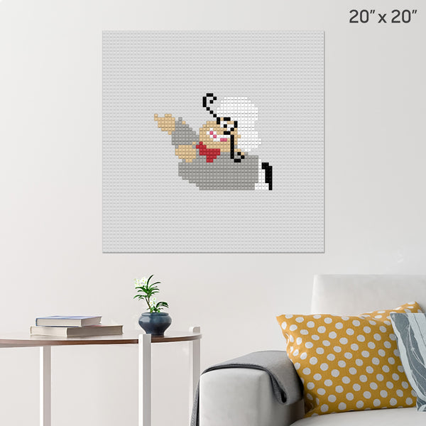 Chef Louis Brick Poster