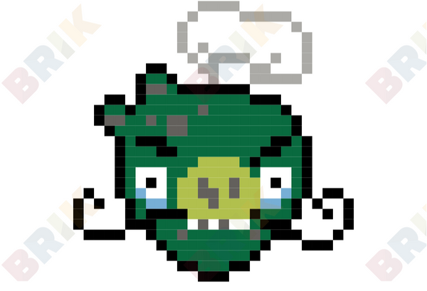 Chef Pig Pixel Art