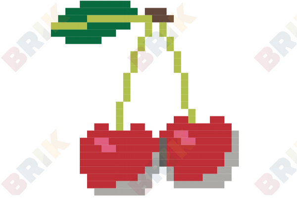 Cherry Pixel Art