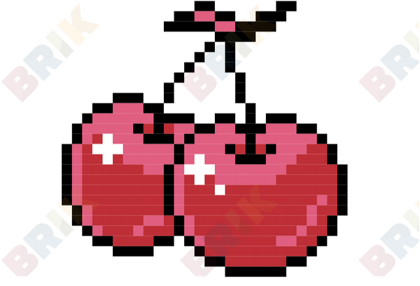 Cherry Pixel Art