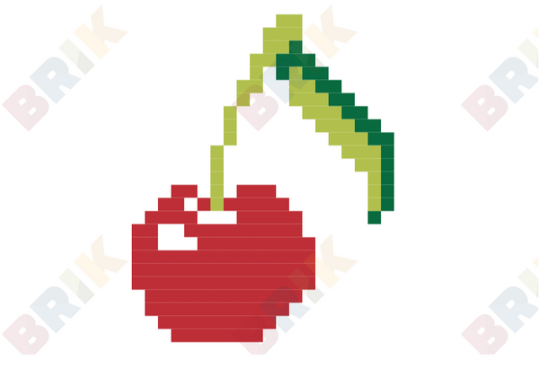 Cherry Pixel Art