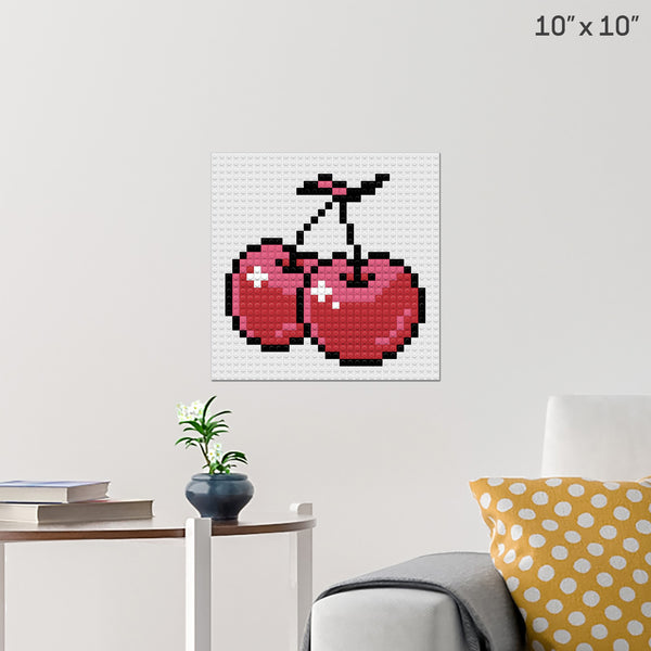 Cherry Brick Poster