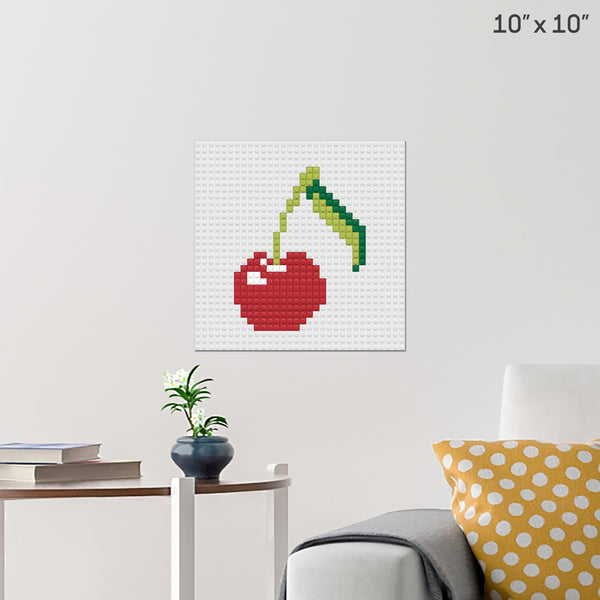 Cherry Brick Poster