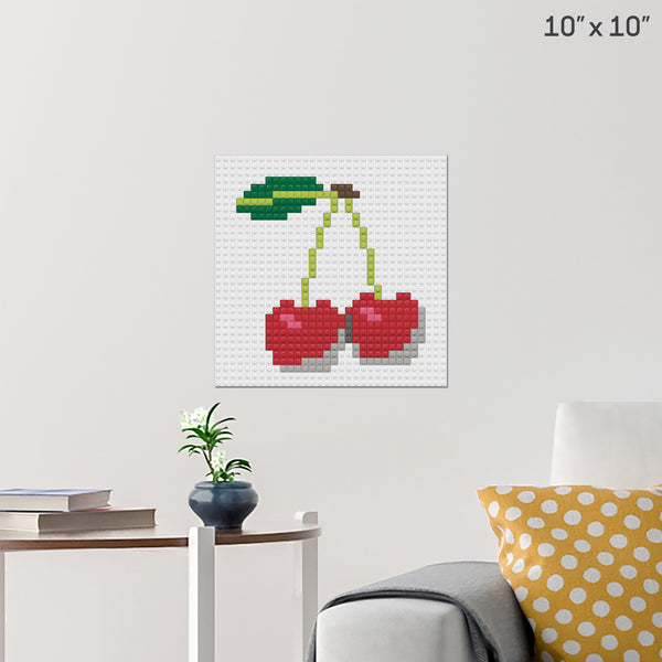 Cherry Brick Poster