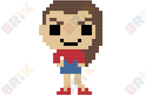 Cheryl Marjorie Blossom Pixel Art