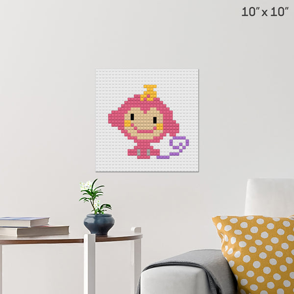 Chi Chai Monchan Brick Poster