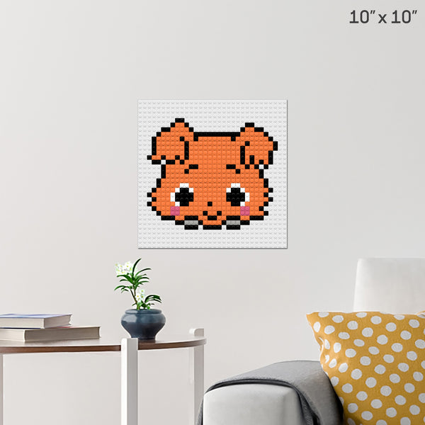 Chibimaru Brick Poster