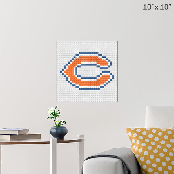 Chicago Bears Brick Poster