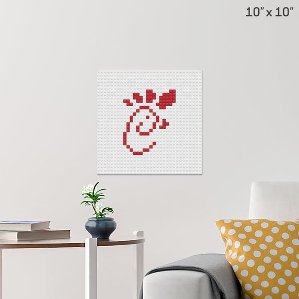 Chick-Fil-A Brick Poster