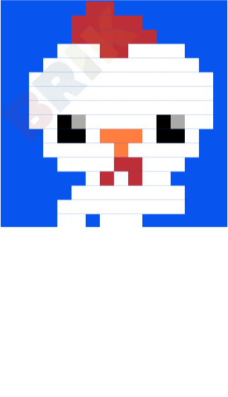 Chicken Pixel Art
