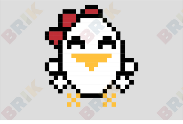 Chicken Pixel Art