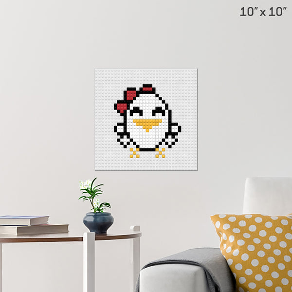 Chicken Brick Poster
