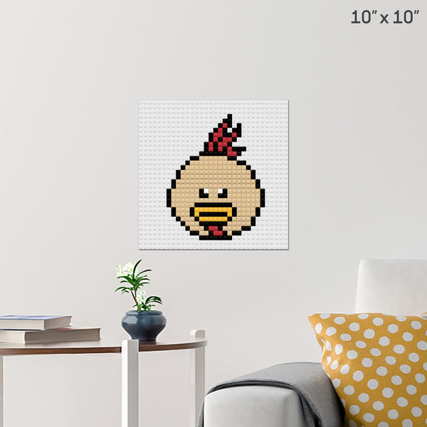 Chicken Brick Poster