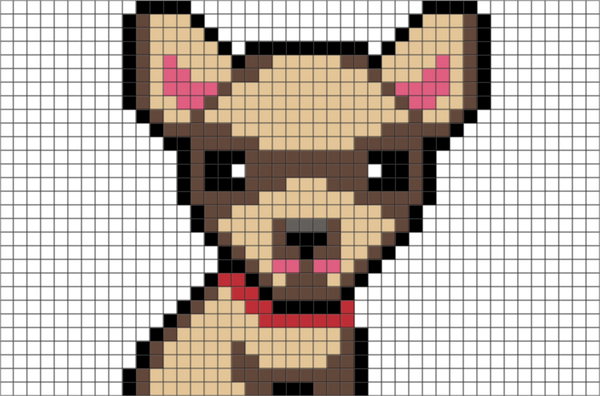 Chihuahua Pixel Art