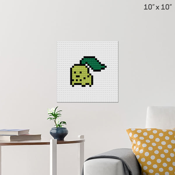 Chikorita Brick Poster