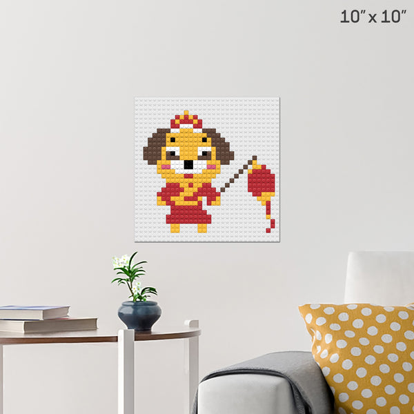 Chinese New Year Brick Poster