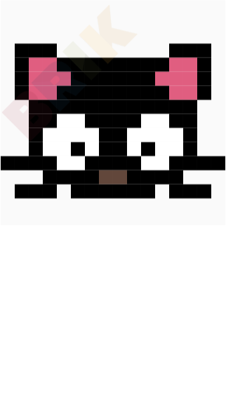Chococat Pixel Art