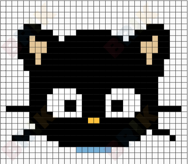 Chococat Pixel Art