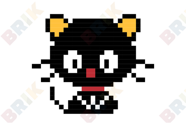 Chococat Pixel Art