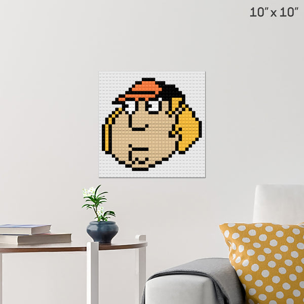 Chris Griffin Brick Poster