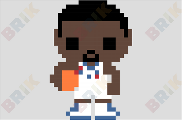 Chris Paul Pixel Art