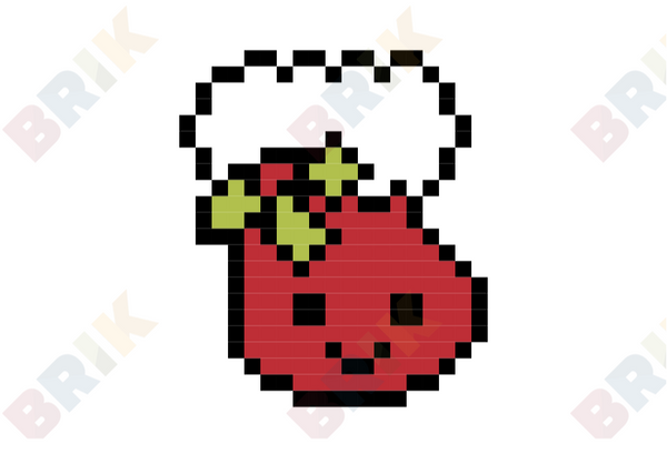 Christmas Sock Pixel Art