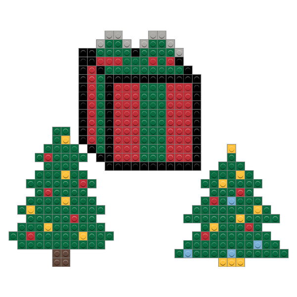Christmas trees and gifts