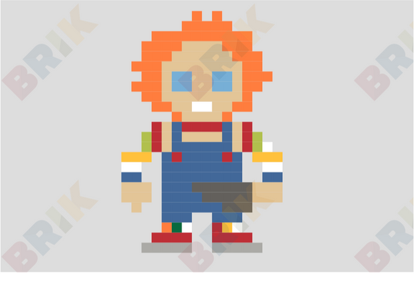 Chucky Pixel Art
