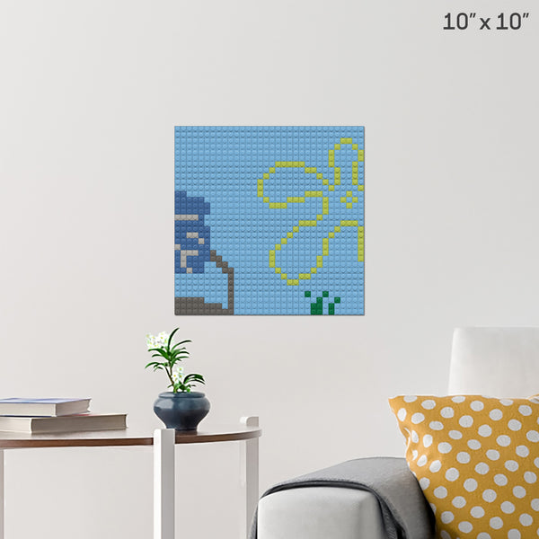 Chum Bucket 2 Brick Poster