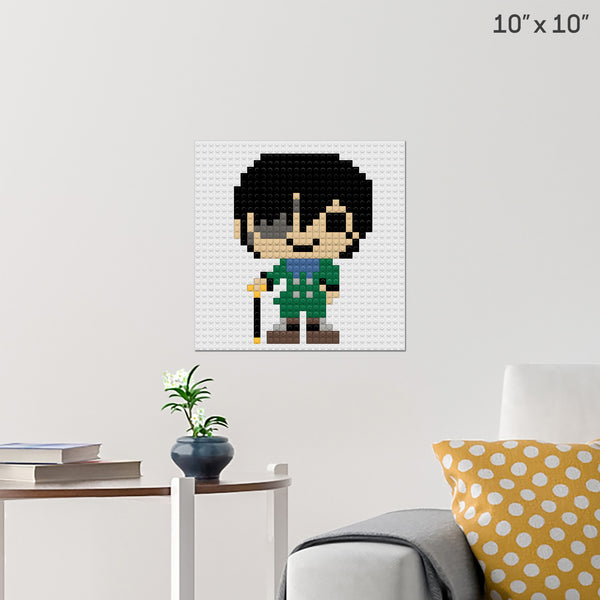 Ciel Phantomhive Brick Poster