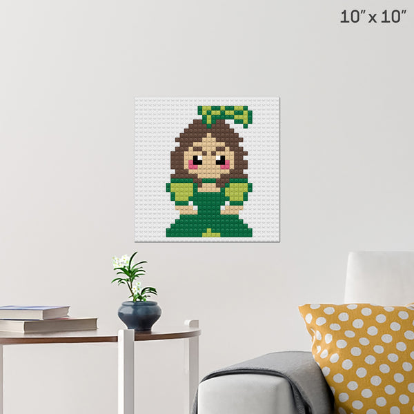 Cinderella Drizella Brick Poster