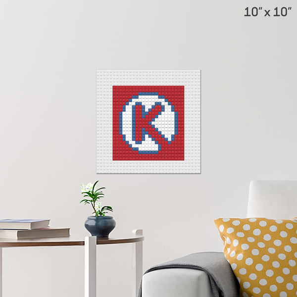 Circle K Brick Poster
