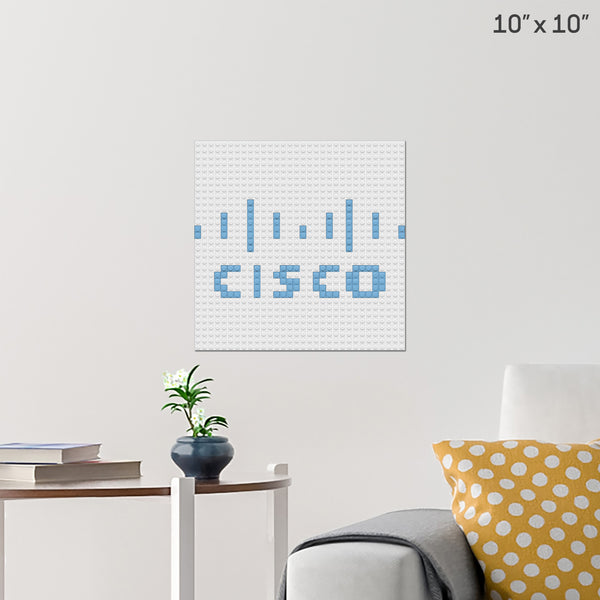 Cisco Systems, Inc. Brick Poster