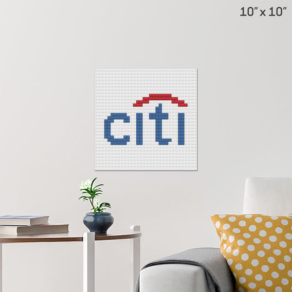 Citigroup Inc Brick Poster