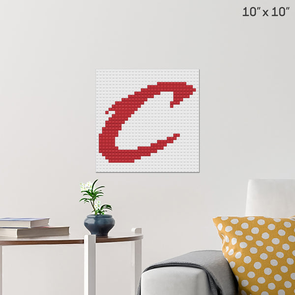 Cleveland Cavaliers Brick Poster